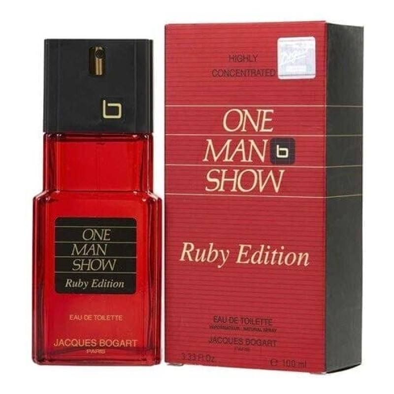 One Man Show by Jacques Bogart for Men - 3.33 oz EDT Spray (Ruby Edition)