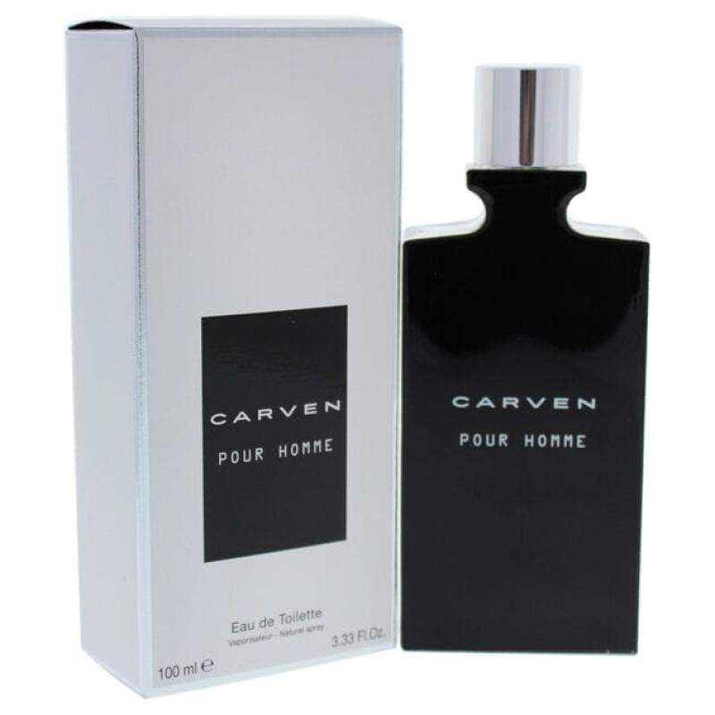 Carven Pour Homme by Carven for Men - 3.33 oz EDT Spray