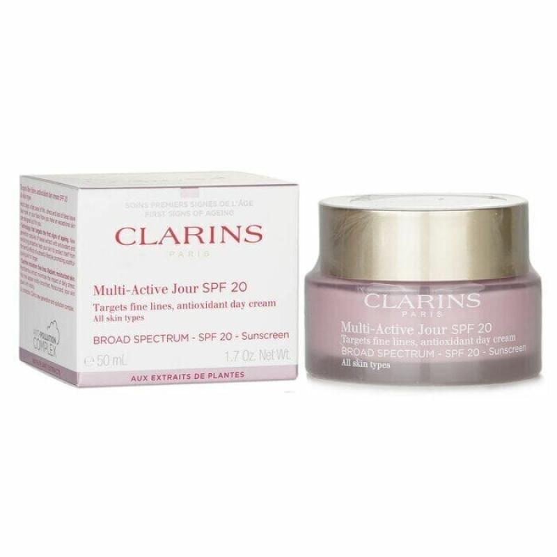 CLARINS Multi-Active Day Cream SPF 20 Cream -1.7 oz