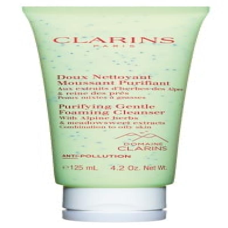 Purifying Gentle Foaming Cleanser by Clarins for Unisex - 4.2 oz Cleanser