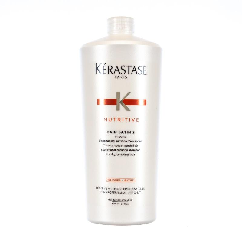 Nutritive Bain Satin 2 Shampoo by Kerastase for Unisex - 34 oz Shampoo