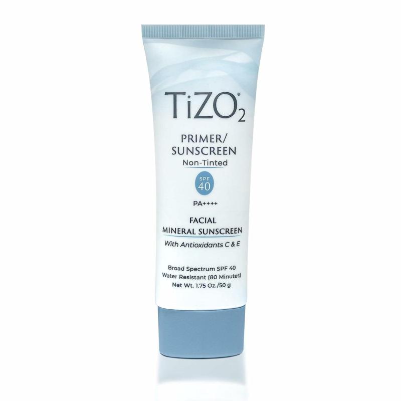 Facial Primer Non-tinted SPF 40 by Tizo for Unisex - 1.75 oz Sunscreen