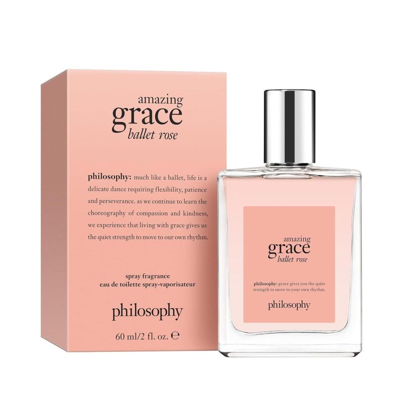 Amazing Grace Ballet Rose by Philosophy for Women - 2 oz EDT Spray