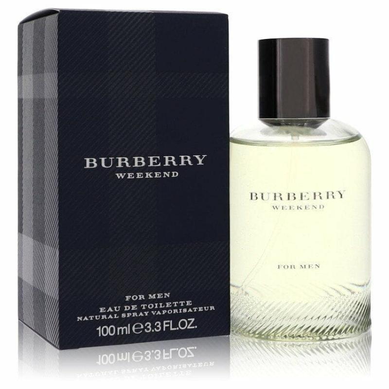 BURBERRY WEEKEND 3.3 EAU DE TOILETTE SPRAY FOR MEN.