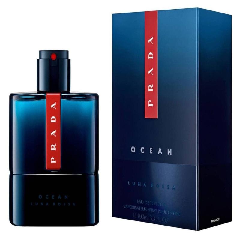 PRADA LUNA ROSSA OCEAN INTENSE 3.4 EAU DE PARFUM SPRAY FOR MEN