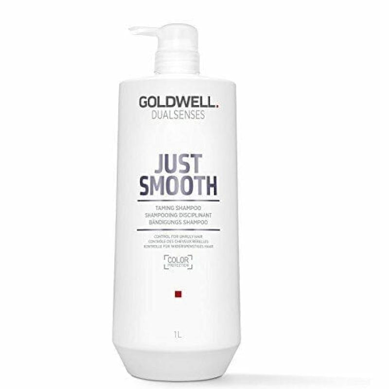 DualSenses Just Smooth Taming Shampoo by Goldwell for Unisex - 33.8 oz Shampoo