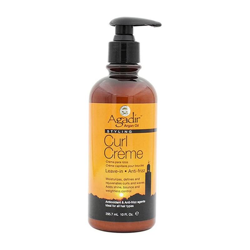 Argan Oil Styling Curl Creme by Agadir for Unisex - 10 oz Cream