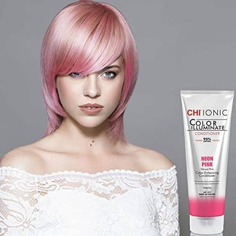 Ionic Color Illuminate Conditioner - Neon Pink by CHI for Unisex - 8.5 oz Conditioner