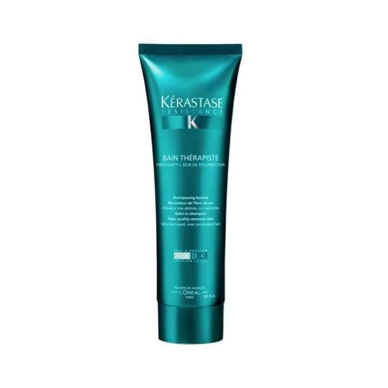 Resistance Bain Therapiste Shampoo by Kerastase for Unisex - 15 oz Shampoo