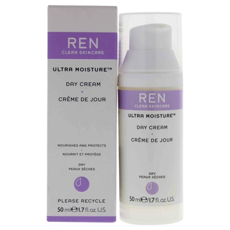 Ultra Moisture Day Cream by REN for Unisex - 1.7 oz Cream