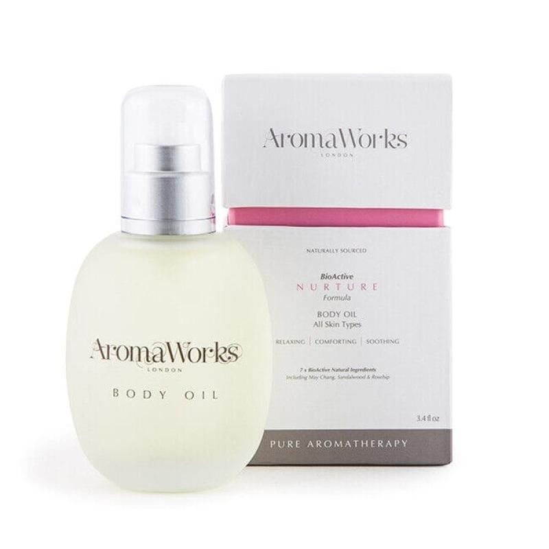 Nurture Body Oil by Aromaworks for Unisex - 3.4 oz Body Oil