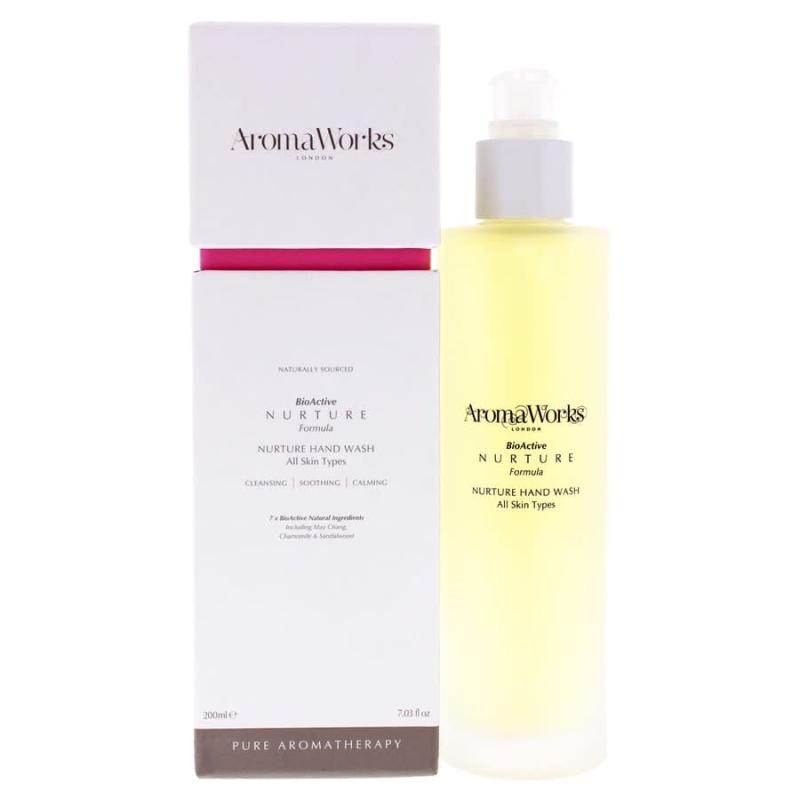 Nurture Hand Wash by Aromaworks for Unisex - 7.03 oz Hand Wash