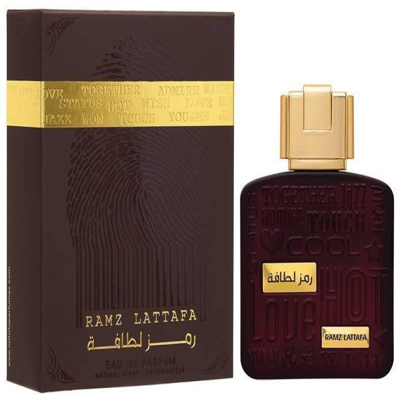 LATTAFA Ramz Lattafa Gold for Women Eau de Parfum Spray, 3.4 Ounce