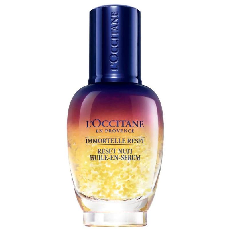 Immortelle Reset Overnight Oil-In Serum by LOccitane for Women - 1 oz Serum