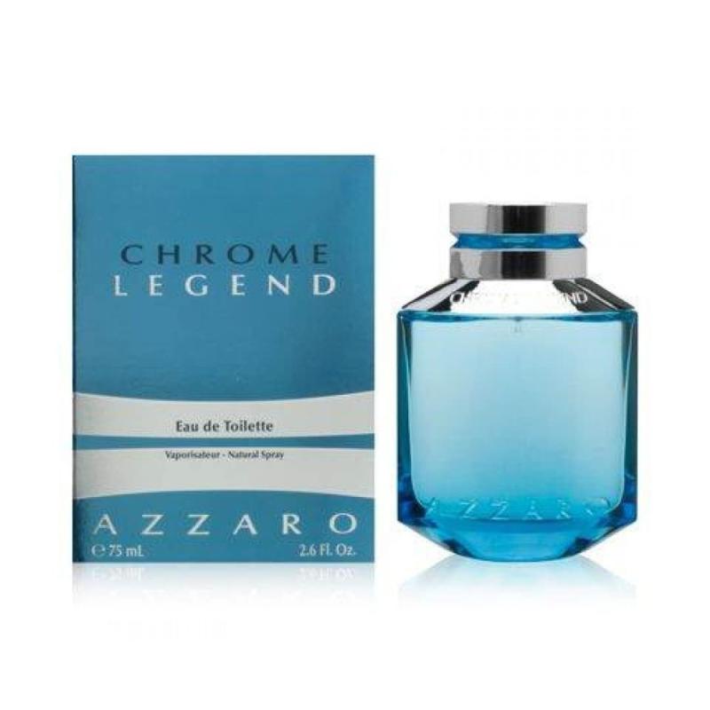 Chrome Legend by Azzaro For Men Eau De Toilette Spray, 2.6 Fl Oz