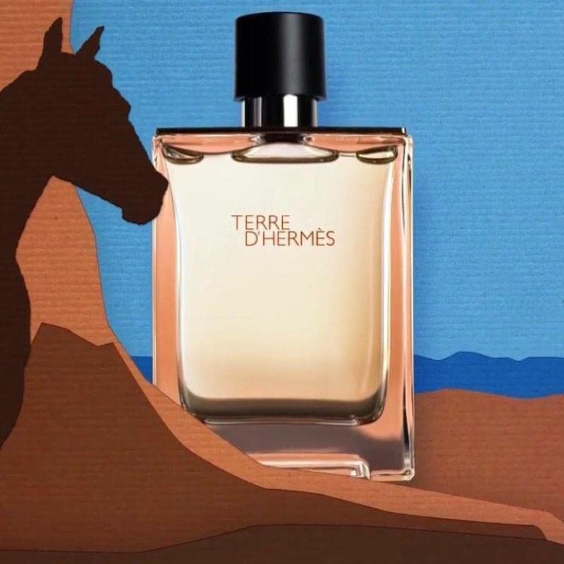 Terre D'hermes by Hermes For Men. Aftershave 3.3-Ounces