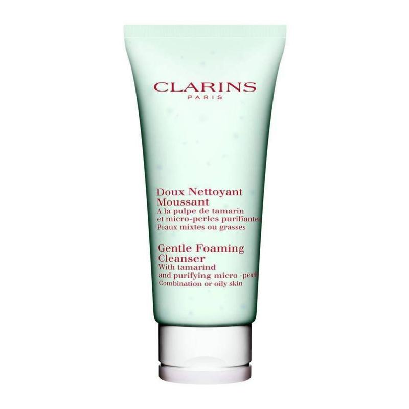 Gentle Foaming Cleanser With Tamarind and Purifying Micro Pearls by Clarins for Unisex - 4.4 oz Foaming Cleanser