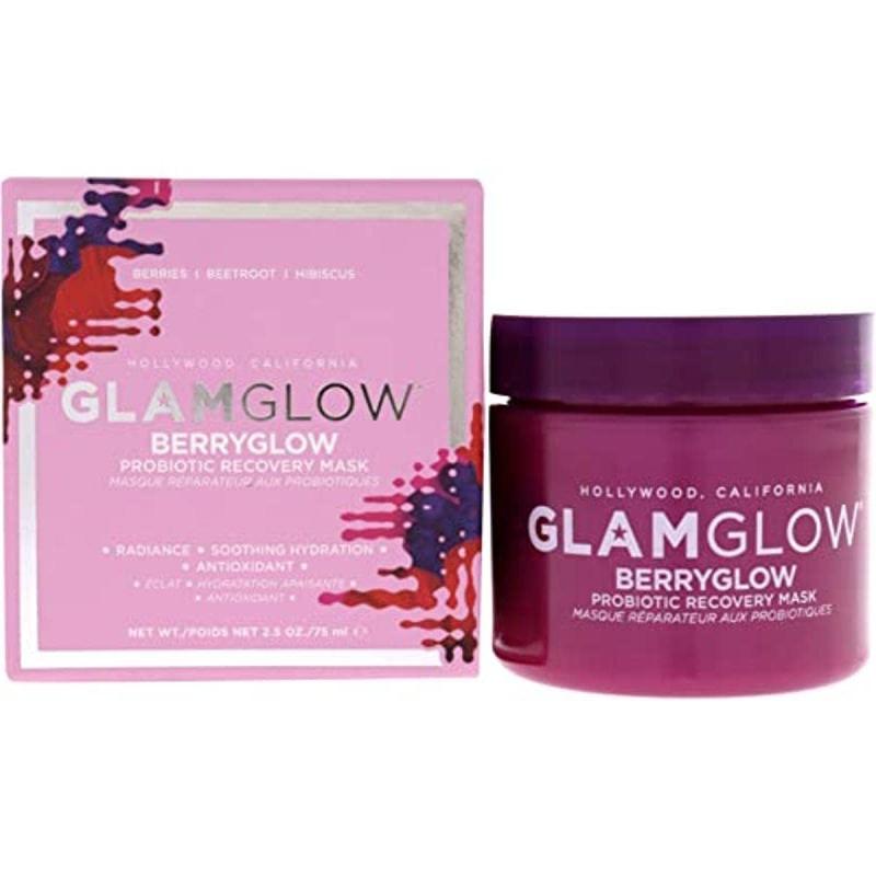 Berryglow Probiotic Recovery Mask by Glamglow for Unisex - 2.5 oz Mask