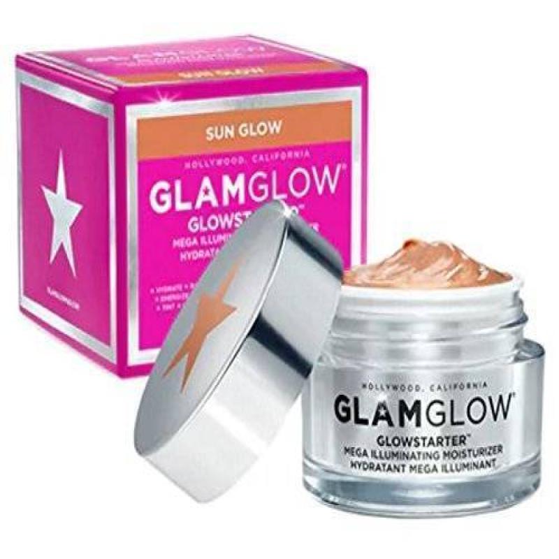 Glamglow Glow Starter Mega Illuminating Moisturizer, Sun Glow, 1.7 Ounce