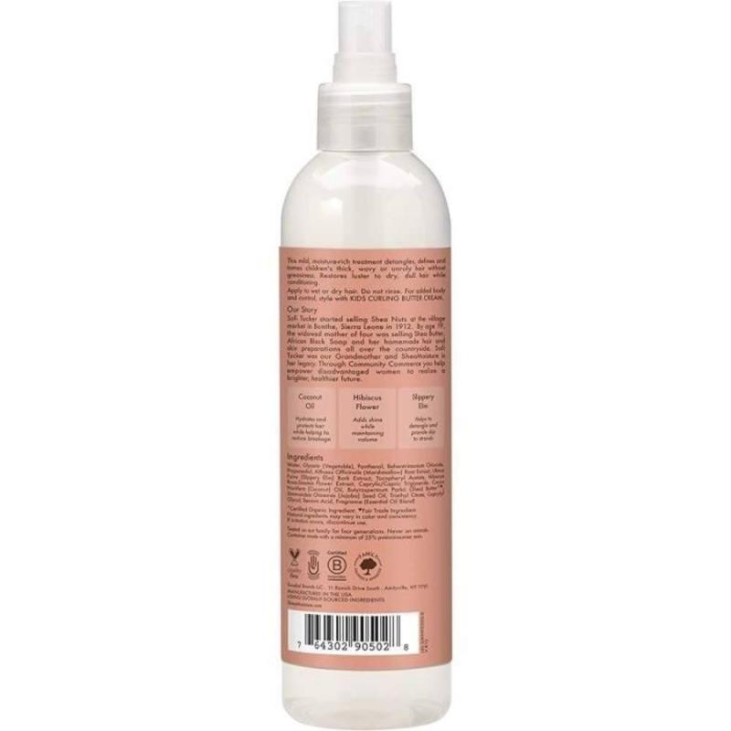 Coconut Hibiscus Kids Extra-Moisturizing Detangler by Shea Moisture for Kids - 8 oz Detangler