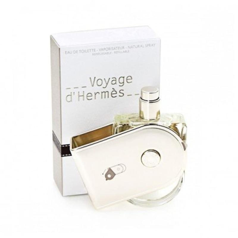 HERMES Voyage D'Hermes by Hermes Eau-de-toilette Refillable Spray for Unisex, 3.30-Ounce