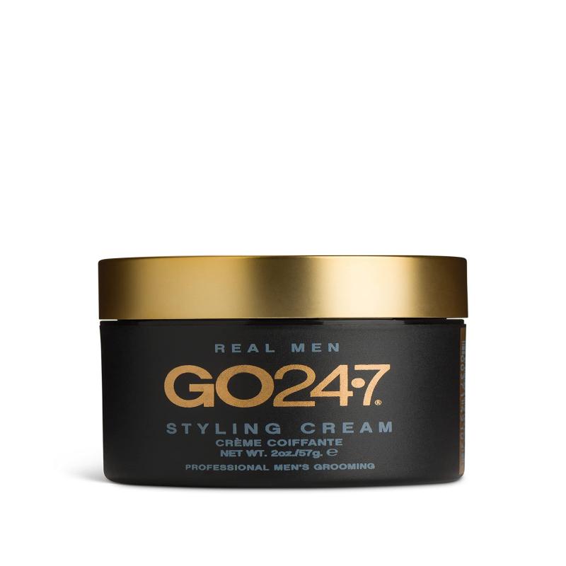 Real Men Styling Cream by GO247 for Men - 2 oz Cream