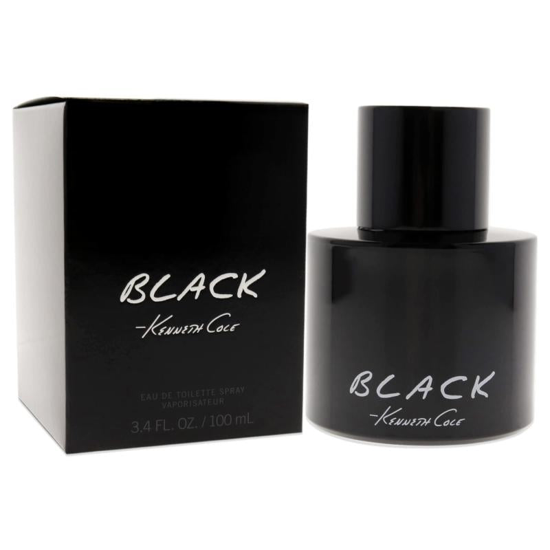 Kenneth Cole Black by Kenneth Cole for Men - 3.4 oz EDT Spray