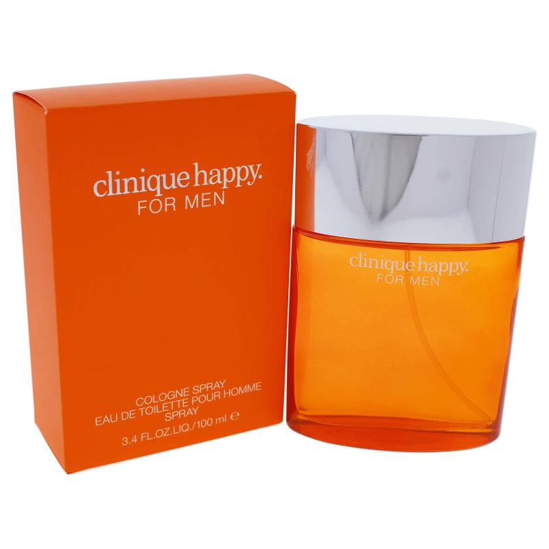 Clinique Happy Cologne Spray by Clinique for Men - 3.4 oz EDT Spray