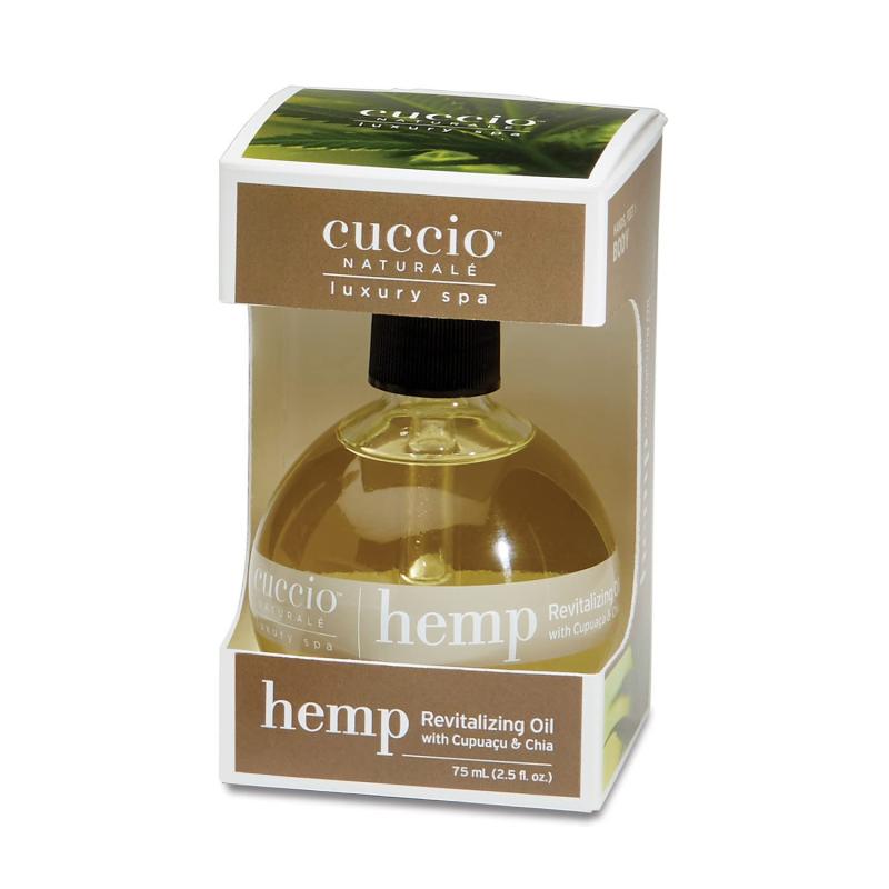 Hemp Revitalizing Oil by Cuccio Naturale for Unisex - 2.5 oz Oil