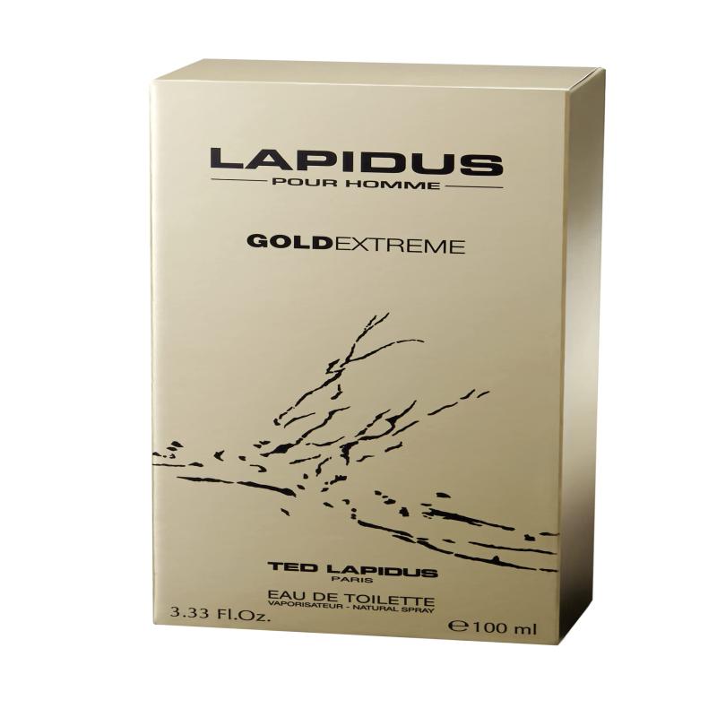 Gold Extreme by Ted Lapidus for Men - 3.4 oz EDT Spray