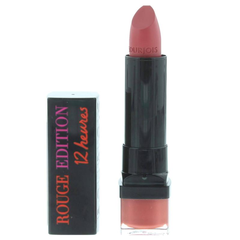 Rouge Edition 12 Hours - 33 Peche Cocooning by Bourjois for Women - 0.12 oz Lipstick