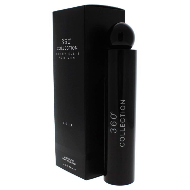 360 Collection Noir by Perry Ellis for Men - 3.4 oz EDT Spray