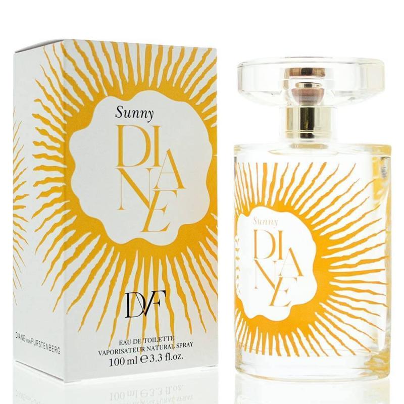 Diana Von Furstenberg Eau de Toilette Spray for Women, Sunny Diane, 3.4 Ounce