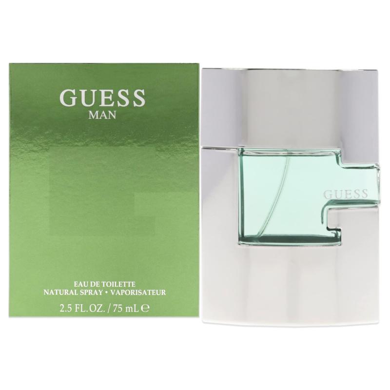 GUESS Man by GUESS, Eau De Toilette Cologne Spray for Men, 2.5 Fl Oz