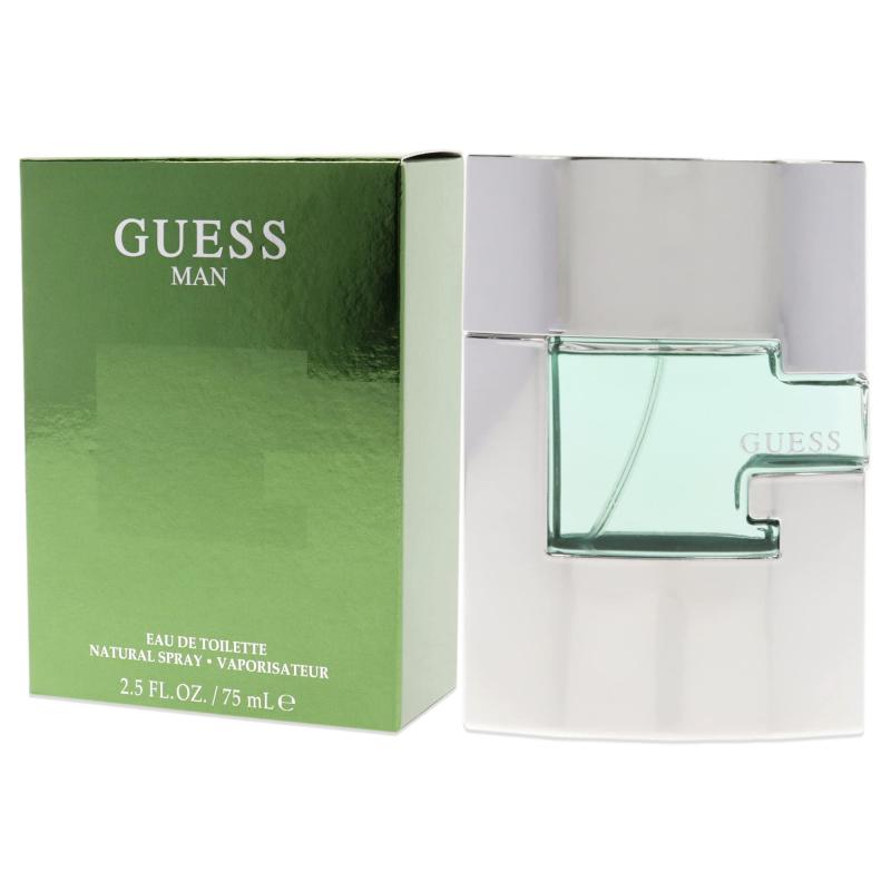 GUESS Man by GUESS, Eau De Toilette Cologne Spray for Men, 2.5 Fl Oz