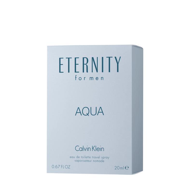 Calvin Klein Eternity for Men AQUA Eau de Toilette, 6.7 Fl Oz (Pack of 1)