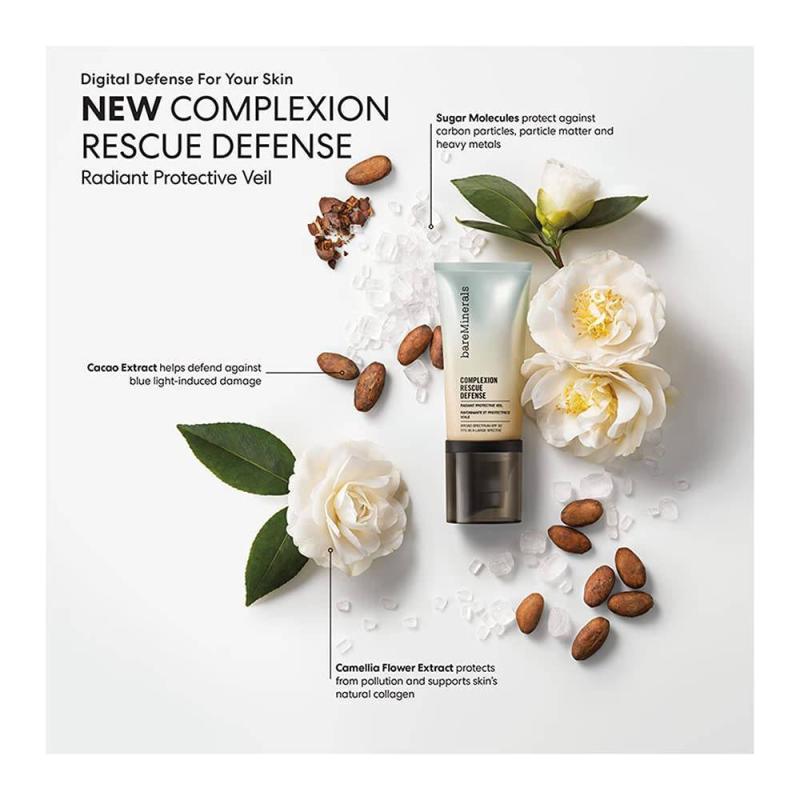 Complexion Rescue Defense Radiant Protective Veil by bareMinerals for Unisex - 1.7 oz Lotion