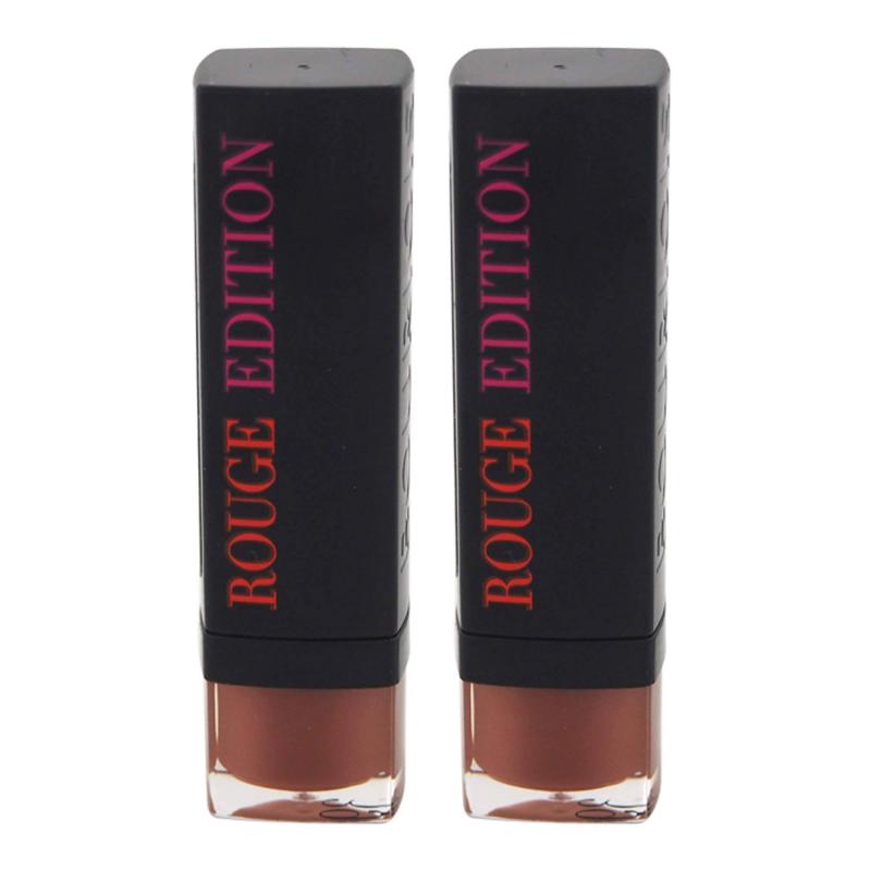 Rouge Edition - 39 Pretty In Nude by Bourjois for Women - 0.12 oz Lipstick - Pack of 2