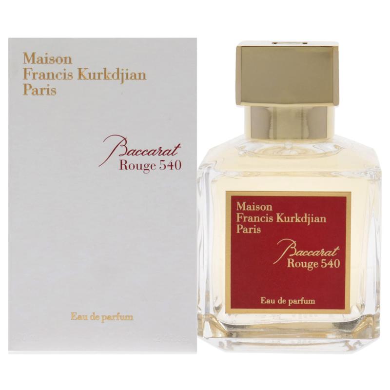 MAISON FRANCIS KURKDJIAN BACCARAT ROUGE 540 2.4 EAU DE PARFUM SPRAY (WHITE)