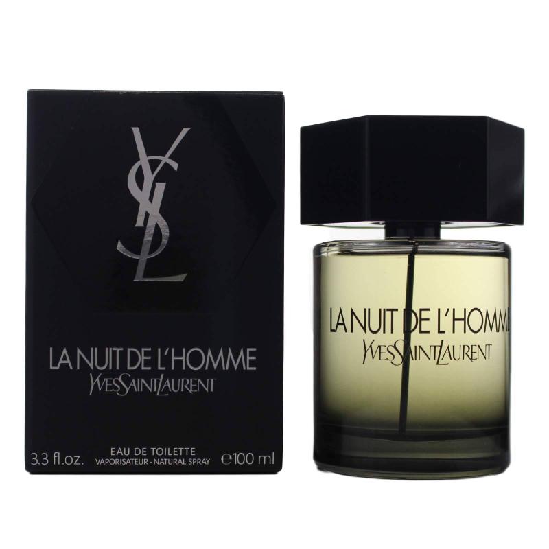 La Nuit by Yves Saint Laurent Eau De Toilette For Men 100ml