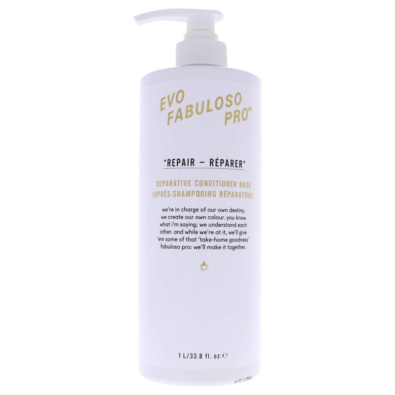 Pro Repairative Conditioner Base by Evo for Women - 33.8 oz Conditioner