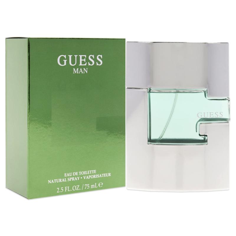 GUESS Man by GUESS, Eau De Toilette Cologne Spray for Men, 2.5 Fl Oz