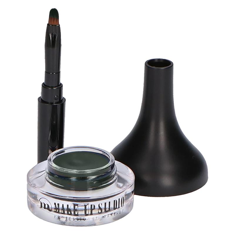 Cream Eyeliner with Brush - Green by Make-Up Studio for Women - 0.07 oz Eyeliner