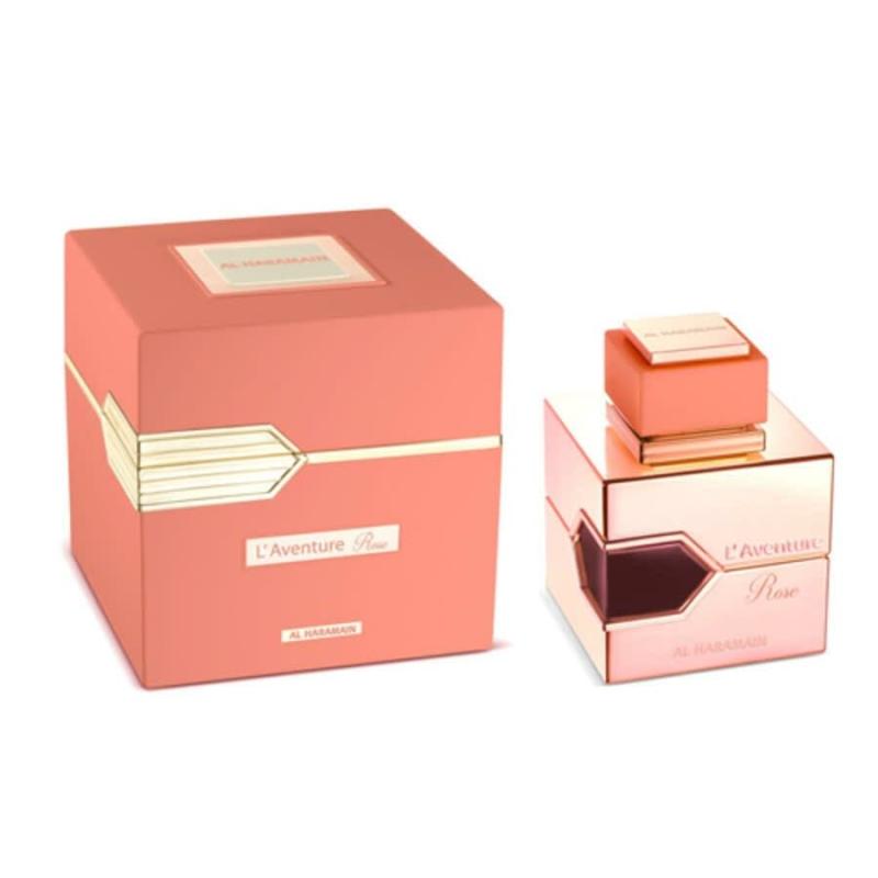 Al Haramain L'Aventure Rose 3.3 Edp Sp For Women