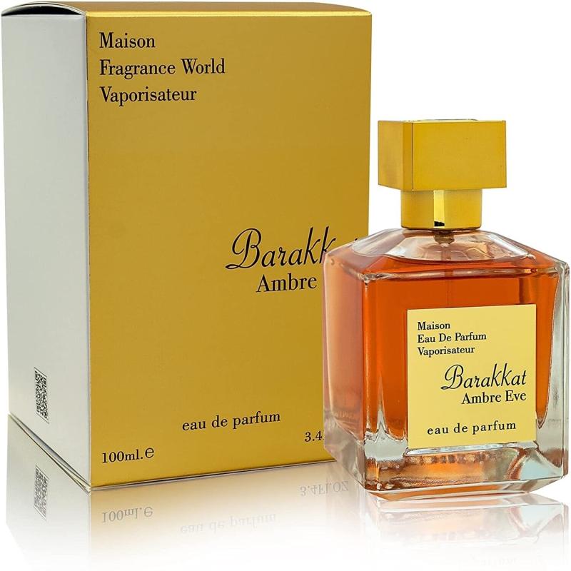 Fragrance World Barakkat Ambre Eve 3.4 Eau De Parfum Spray