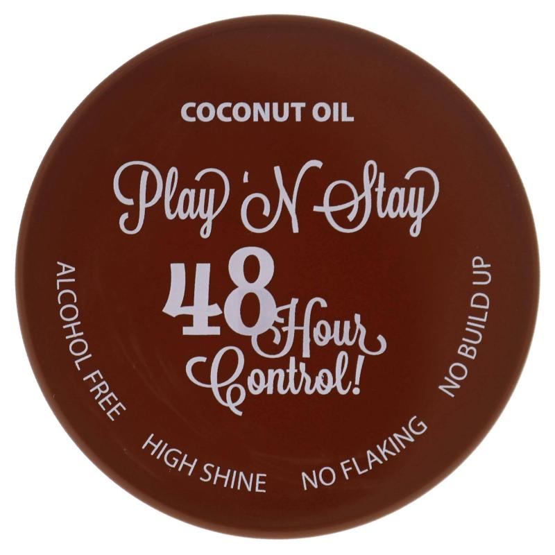 Playn Stay Edge Control Gel - Coconut Oil by Ecoco for Unisex - 3 oz Gel