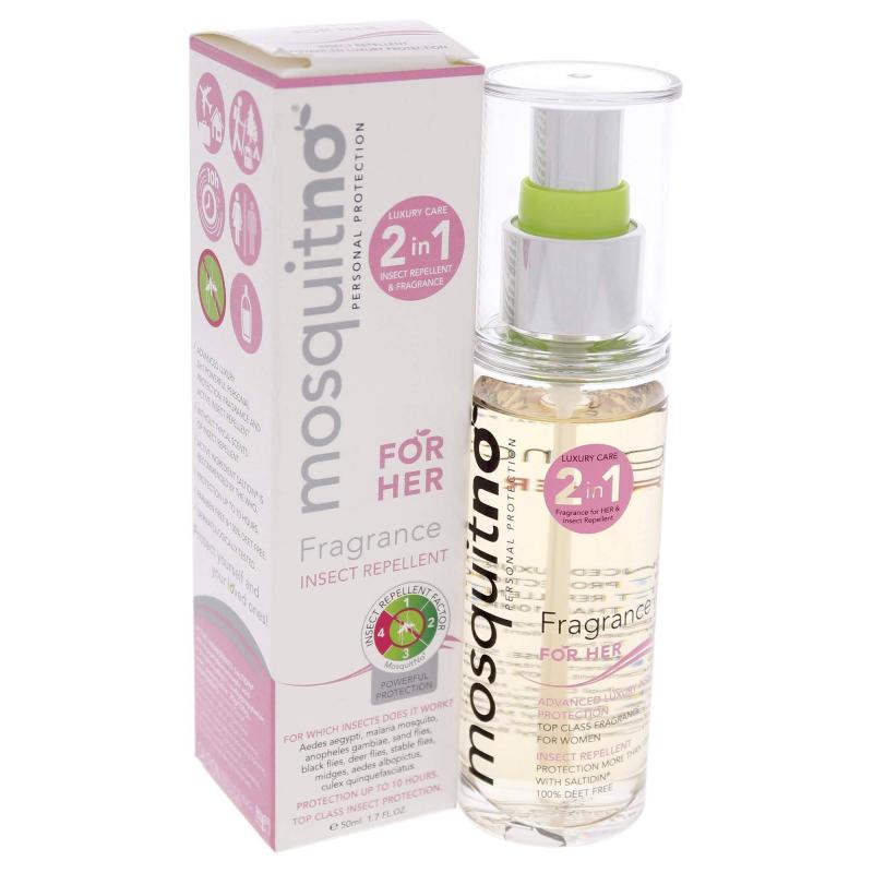 Mosquitno Fragrance Her by Mosquitno for Women - 1.7 oz Body Spray