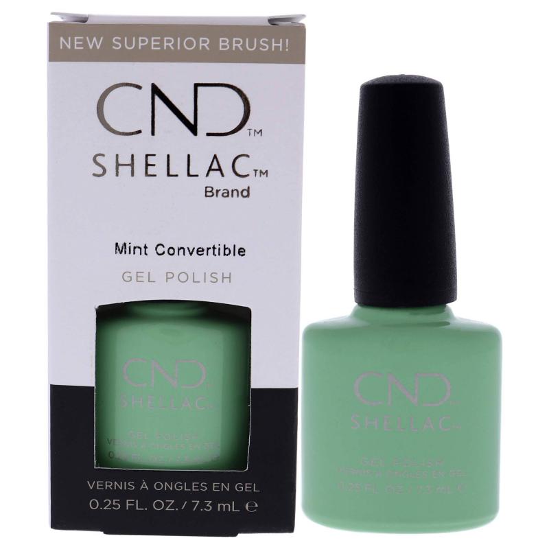 Shellac Nail Color - Mint Convertible by CND for Women - 0.25 oz Nail Polish