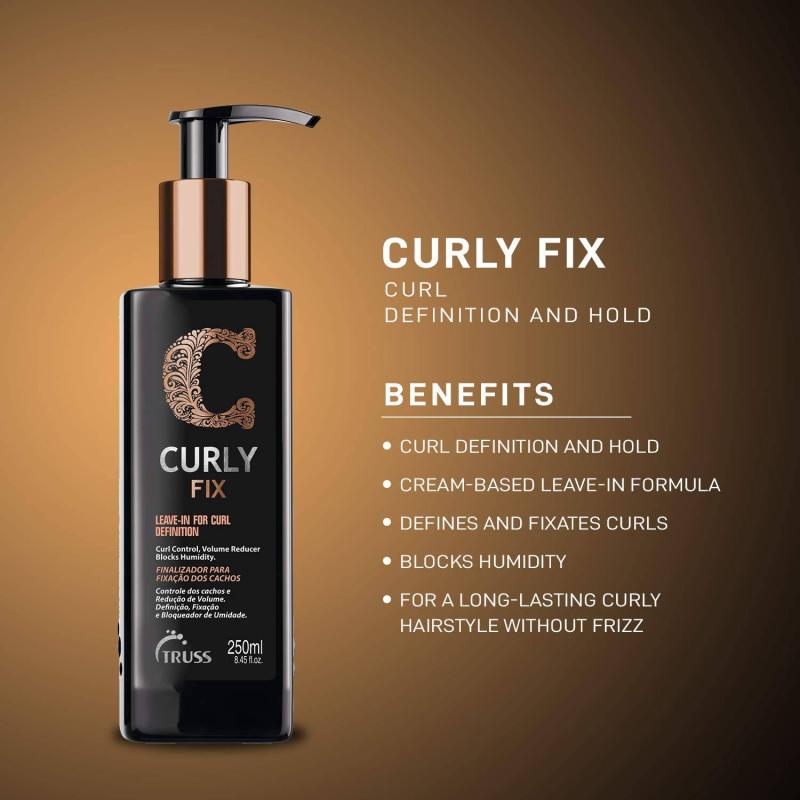 Curly Fix Leave-In Cream by Truss for Unisex - 8.45 oz Cream