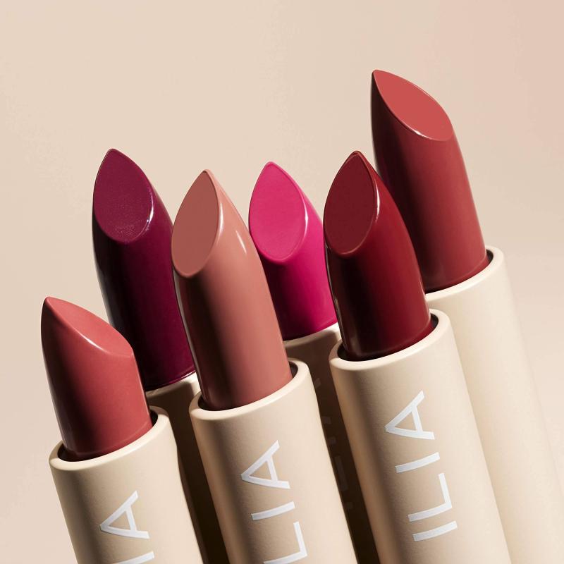 Color Block High Impact Lipstick - Wild Rose by ILIA Beauty for Women - 0.14 oz Lipstick